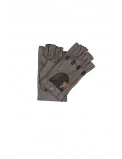 Guanto Guida In Nappa Sfoderato 1/2 Dita T.Moro