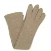 Guanto In 100% Cashmere 10bt Toupe