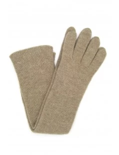 Guanto In 100% Cashmere 10bt Toupe