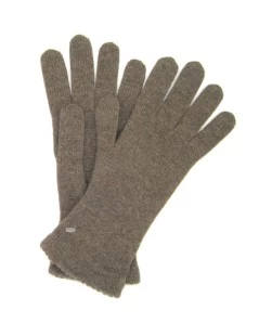 Guanto In 100% Cashmere 2bt Mink