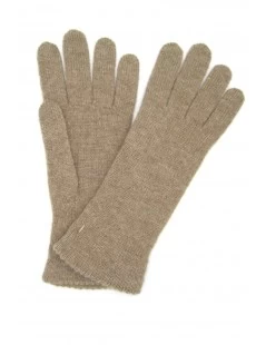 Guanto In 100% Cashmere 2bt Tortora