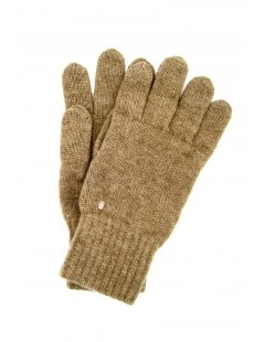 Guanto In 100% Cashmere 2bt Taupe