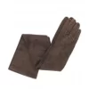 Guanto In Nappa Scamosciata Foderato In Seta T.Moro