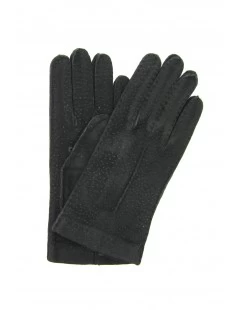Guanto In Carpincho Senza Fodera Nero
