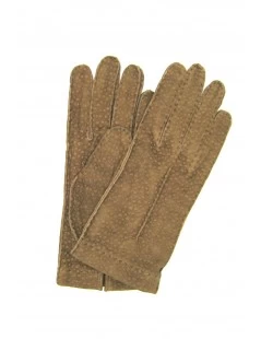 Guanto In Carpincho Senza Fodera Tortora
