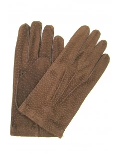 Guanto In Carpincho Sfoderato Cucito A Mano Mink