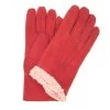Guanto In Pelle Di Montone Rosso