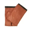 Guanto Manicotto Nappa Foderato Cashmere Tan