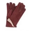 Guanto Montone Cucito A Mano Bordeaux