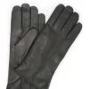 Guanto In Nappa Foderato Cashmere 3bt Nero