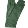 Guanto Nappa Foderato Cashmere 4 Bt Verde Scuro