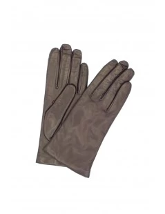 Guanto Nappa Foderato Cashmere Bordeaux