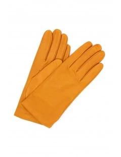 Guanto Nappa Foderato Cashmere Old Gold