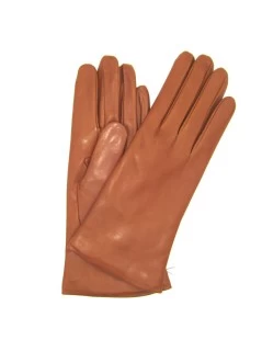 Guanto Nappa Foderato Cashmere Tan