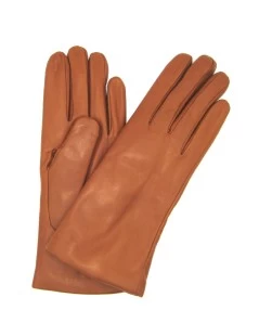 Guanto Nappa Foderato Lapin Tan