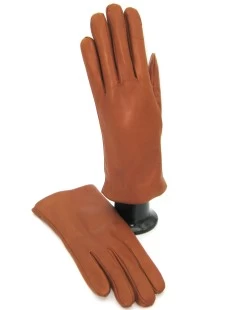 Guanto Nappa Foderato Lapin Tan - immagine 5