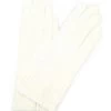 Guanto In Nappa Sfoderato Bianco