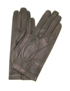 Guanto In Nappa Sfoderato Testa Di Moro