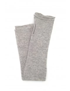 Manicotto In 100%cashmere 10bt Grigio Chiaro