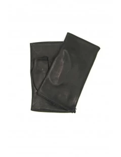 Manicotto In Nappa 2bt Foderato Seta Nero