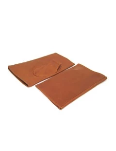 Manicotto In Nappa 2bt Foderato Seta Tan - immagine 3